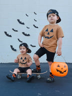 Orange and Black Check - Plush Fashion Hub