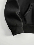 PRAY Print Plus Size  Kangaroo Pocket Hoodie -.