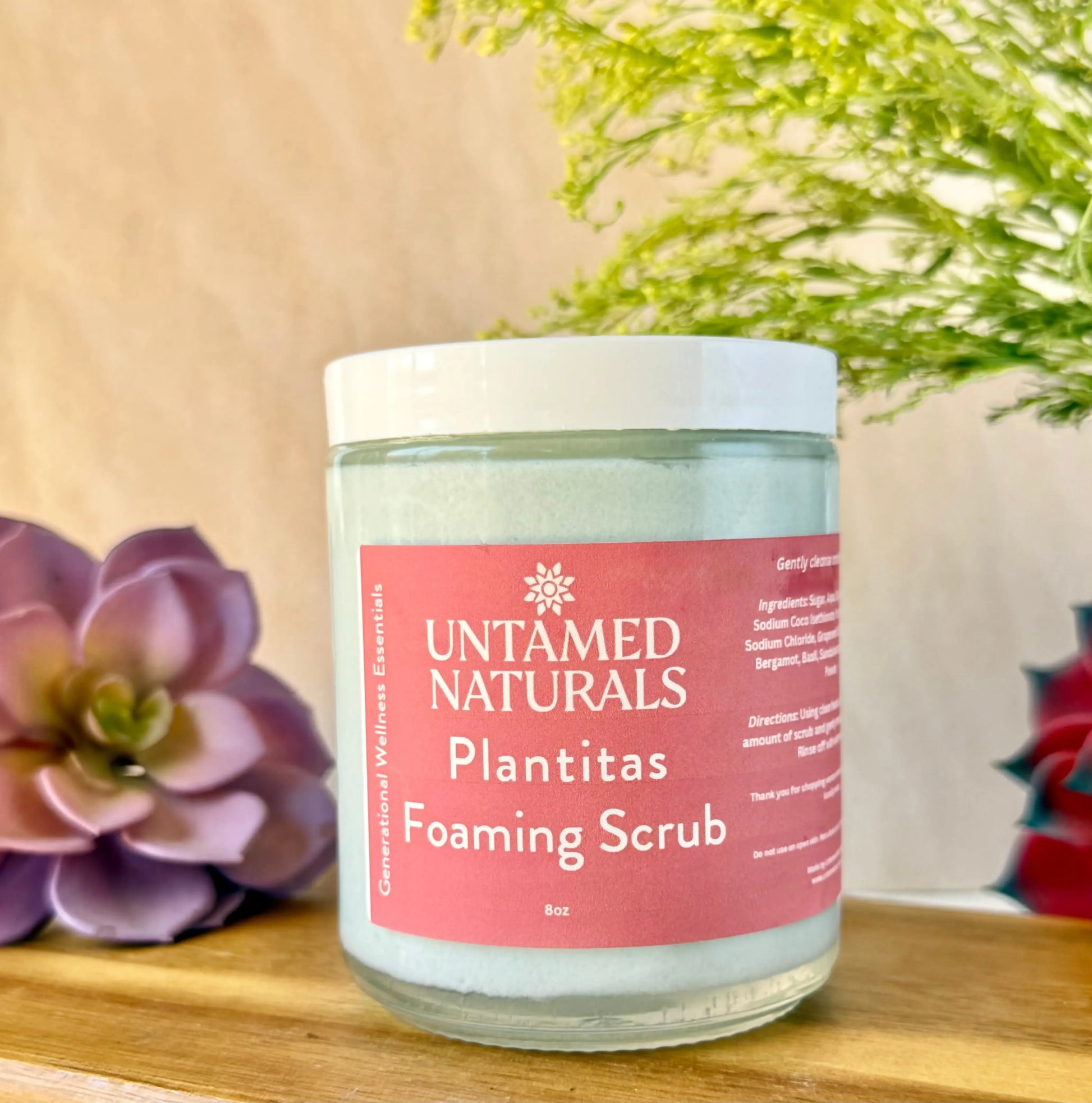 🌿 Plantitas Body Scrub – Smooth, Glow, Repeat - Plush Fashion Hub