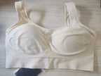Plus-size seamless shaper bra by Plush Fashion Hub, supportive contouring lingerie in bright, comfortable underpants style.