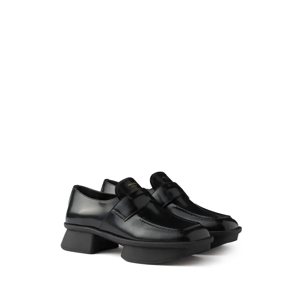 Prada Black Loafers Women - Plush Fashion Hub