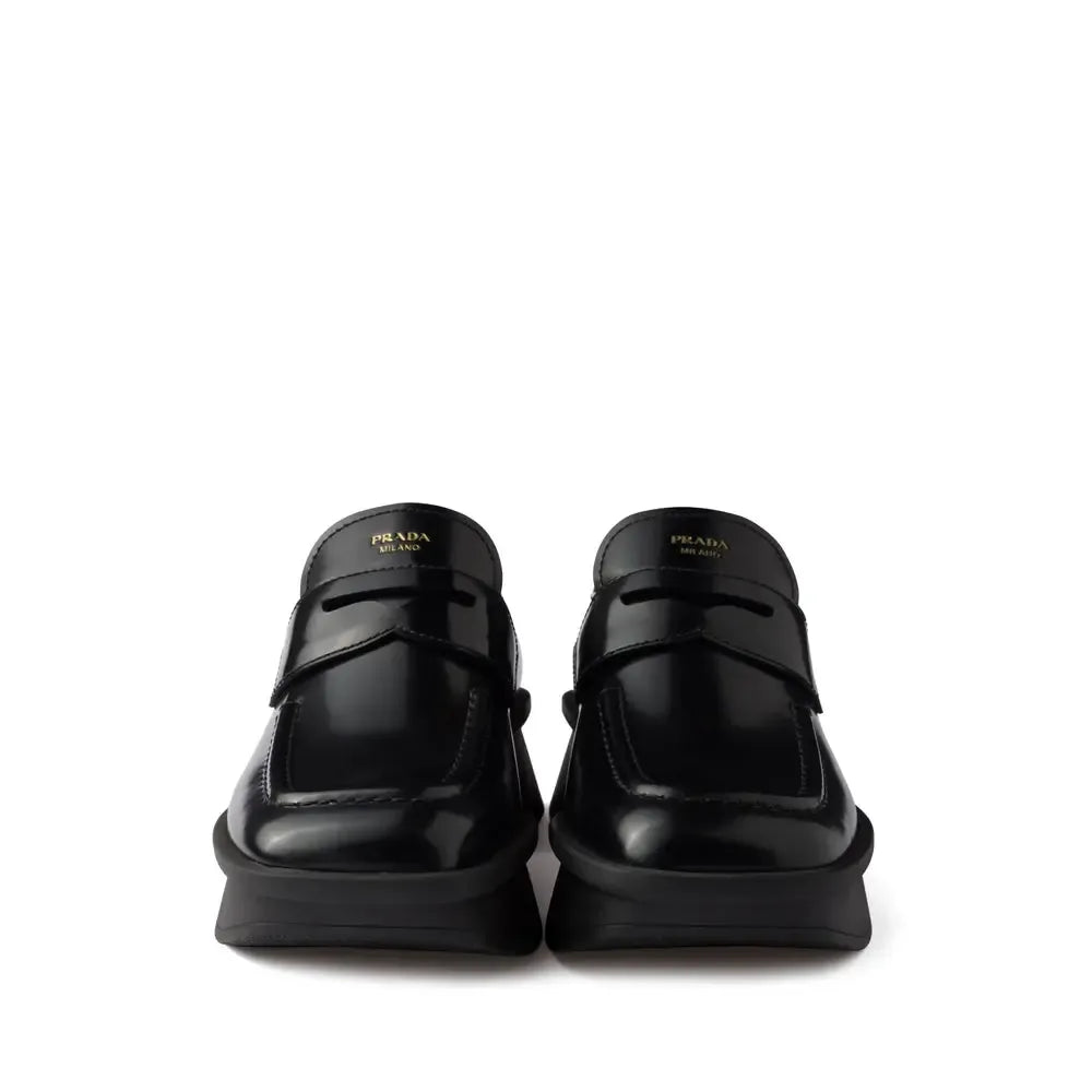 Prada Black Loafers Women - Plush Fashion Hub