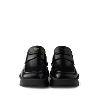 Prada Black Loafers Women - Plush Fashion Hub