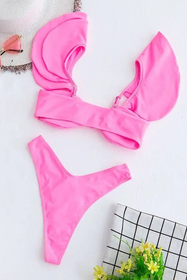 Presley Pink Bikini - Plush Fashion Hub