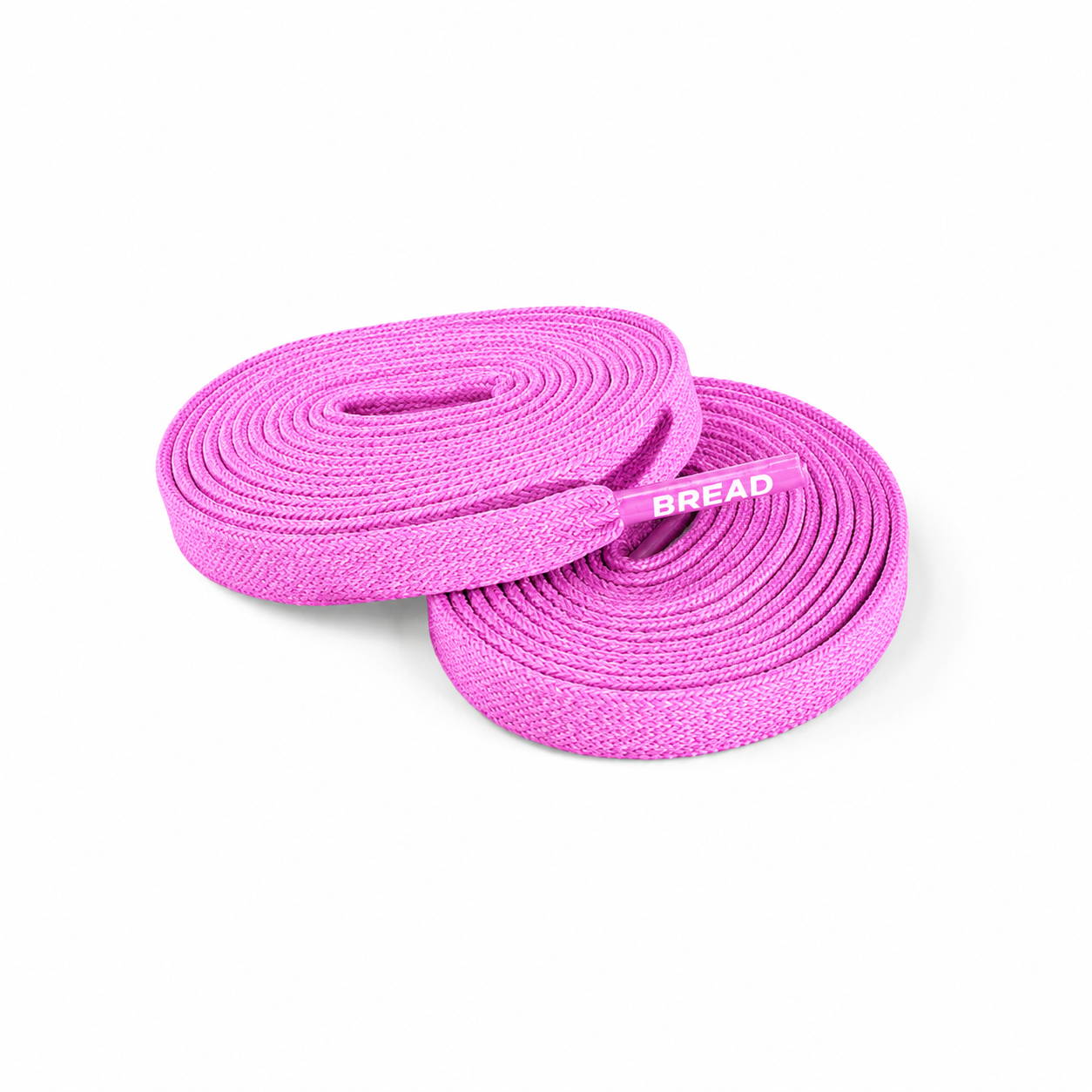 Pink elastic shoelace from Plush Fashion Hub, showing a close-up of the stretchy, colorful laces designed for easy wear and style.