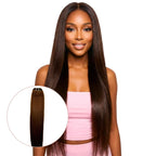 Raw Dark Brown Straight 100% Human Hair Bundles - Plush Fashion Hub