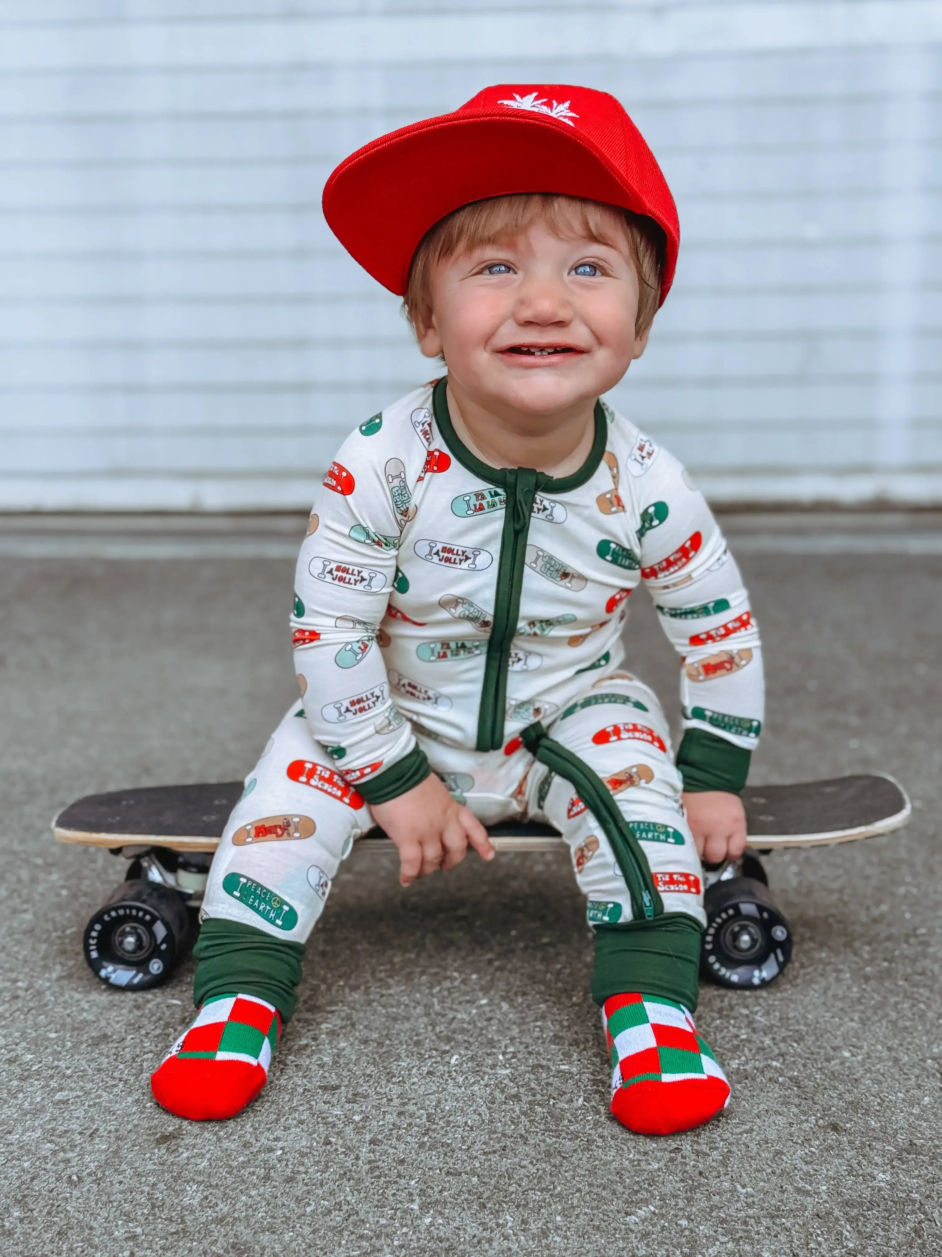 Red + Green Checker - Plush Fashion Hub