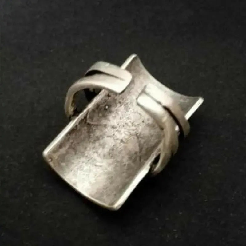 Retro Exaggerated Circle Personality Ring Ethnic Style Geometric - Plush Fashion Hub