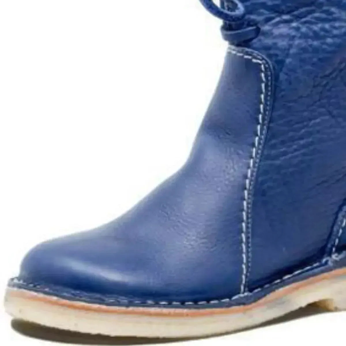 Round Toe Platform Boots - Plush Fashion Hub