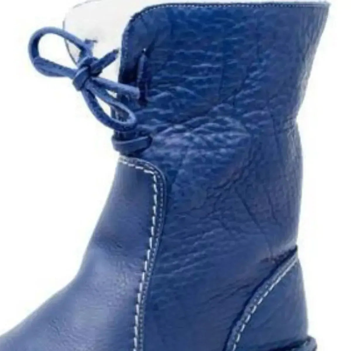 Round Toe Platform Boots - Plush Fashion Hub