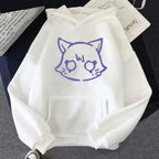 Genshin Impact Scaramouche Cat Hoodie from FitiqueFit, stylish streetwear featuring a detailed Scaramouche graphic and cat design.