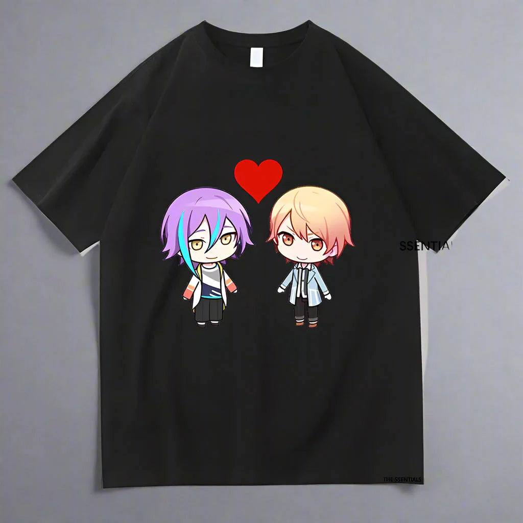 Unisex Ruikasa Kawaii Anime streetwear T-shirt by FitiqueFit featuring colorful anime-inspired graphics on soft fabric.