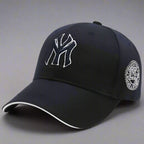 Unisex embroidered snapback baseball cap by FitiqueFit, featuring a classic sun hat design and adjustable snapback closure.