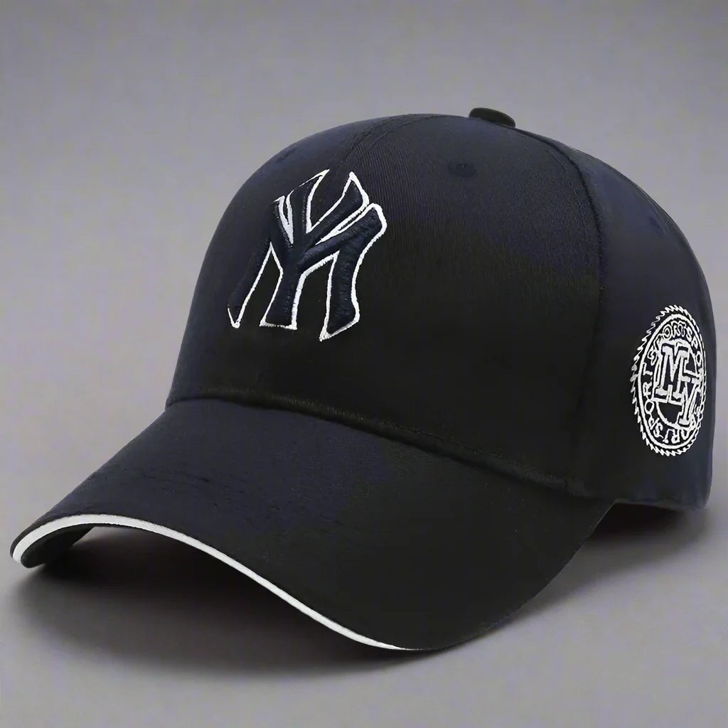 Unisex embroidered snapback baseball cap by FitiqueFit, featuring a classic sun hat design and adjustable snapback closure.