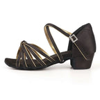 LadyShow.Store children's dance shoes for girls, ballroom Latin and salsa sandals with stylish modern design and comfortable fit.