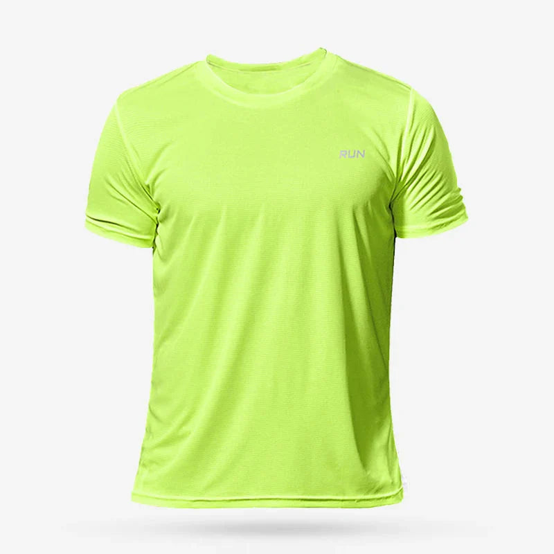 Men's Plush Fashion Hub quick-dry compression shirt, activewear top with moisture-wicking fabric and athletic fit for workout performance