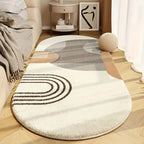 Plush Fashion Hub VIKAMA soft warm bedside floor mat, washable waterproof bedroom rug, sofa carpet, home decor, simple high-end style