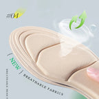 Memory foam insoles for high-heel shoes by LadyShow, anti-slip, breathable, cutable insoles with heel protection and massage features.