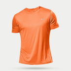Men's quick-dry compression shirt from Plush Fashion Hub, featuring a fitted activewear design in lightweight, breathable fabric.