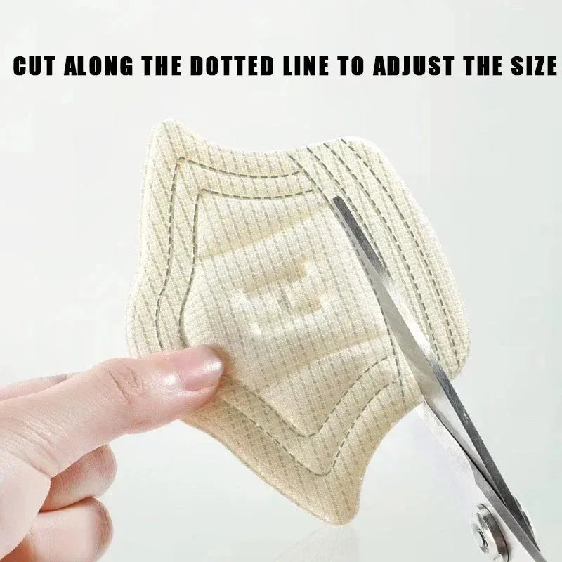 LadyShow.Store summer women's heel patch insole with adjustable heel pads to prevent heel slipping in high heels.
