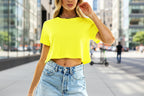 White Y2K Harajuku crop top by Plush Fashion Hub, casualwear style with a trendy, youthful design.