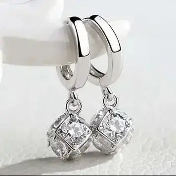 Sterling silver hoop earrings with a minimalist design, crafted from S925 silver, perfect for everyday elegant jewelry.