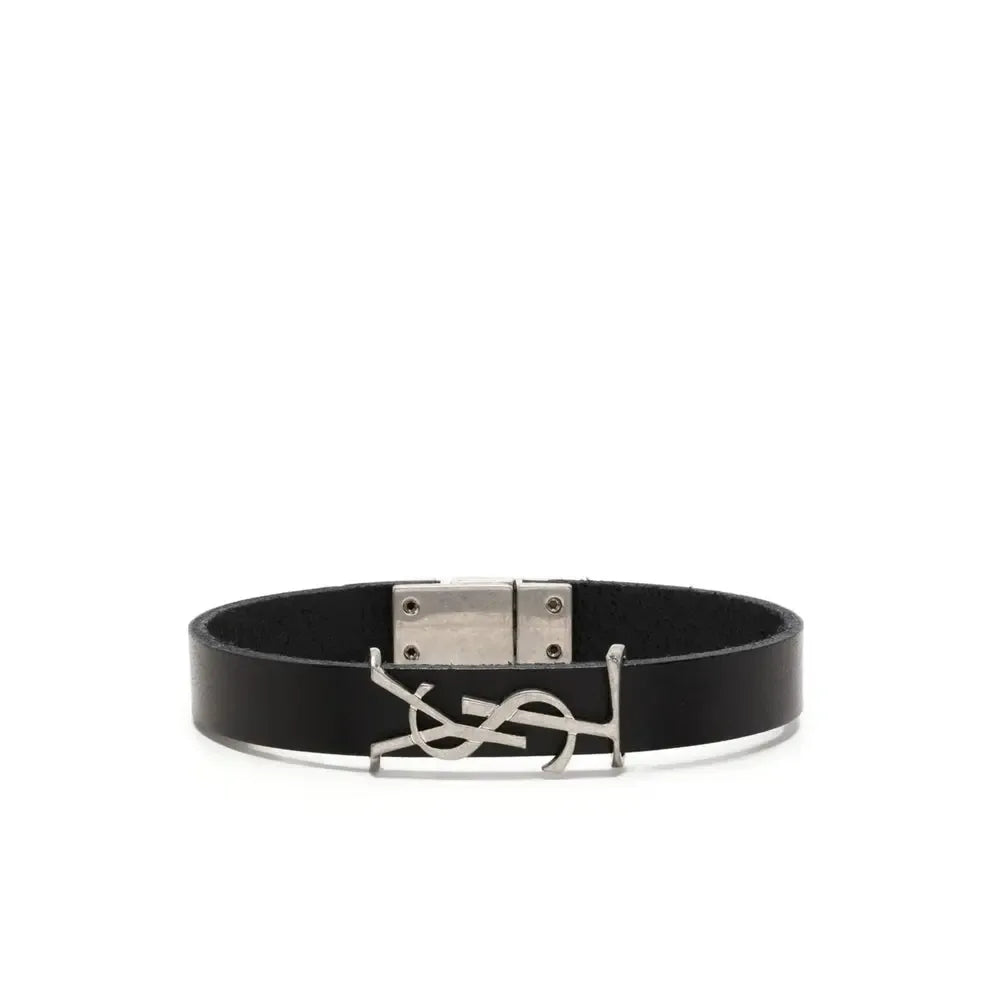Saint Laurent Black Bracelets Women - Plush Fashion Hub