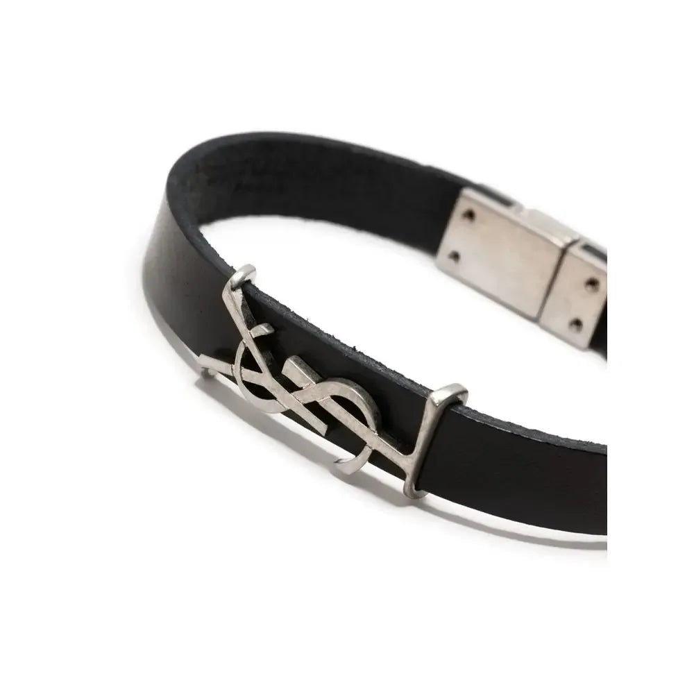Saint Laurent Black Bracelets Women - Plush Fashion Hub