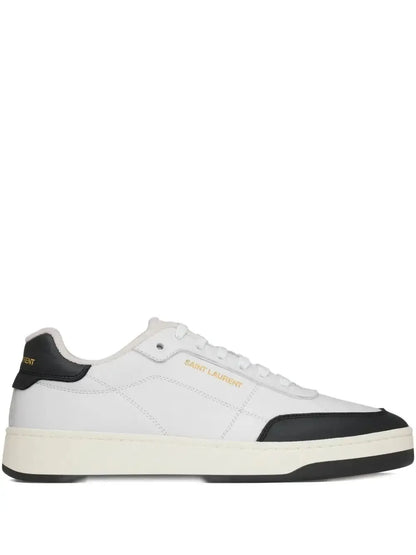 Saint Laurent Men Sl/61 Sneakers In Smooth Leather - Plush Fashion Hub
