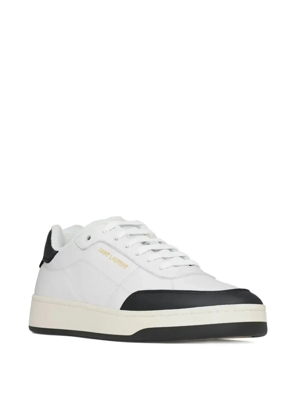 Saint Laurent Men Sl/61 Sneakers In Smooth Leather - Plush Fashion Hub