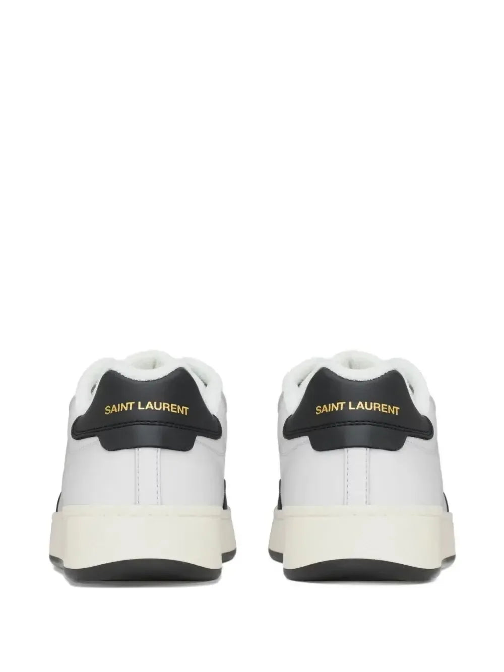 Saint Laurent Men Sl/61 Sneakers In Smooth Leather - Plush Fashion Hub