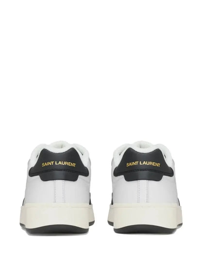 Saint Laurent Men Sl/61 Sneakers In Smooth Leather - Plush Fashion Hub