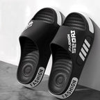 Unisex EVA slippers in large size with non-slip soles, suitable for indoor and outdoor wear, from Plush Fashion Hub.