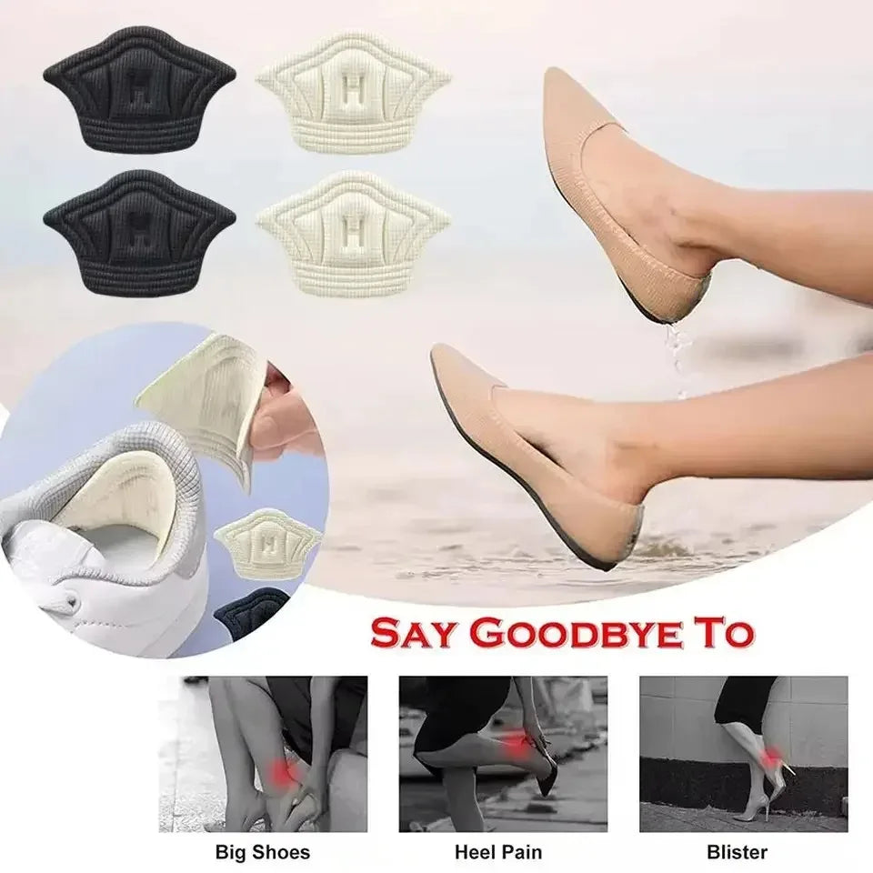 Plush Fashion Hub summer heel patch insole for women's high heels, comfortable shoe accessory with cushioned support.