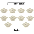 Plush Fashion Hub heel patch insole for summer women's high heels, with larger or smaller heel pads to prevent heel slipping.