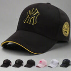 Unisex baseball cap with embroidered design, snapback closure, and sun protection from FitiqueFit, stylish casual hat for everyday wear.