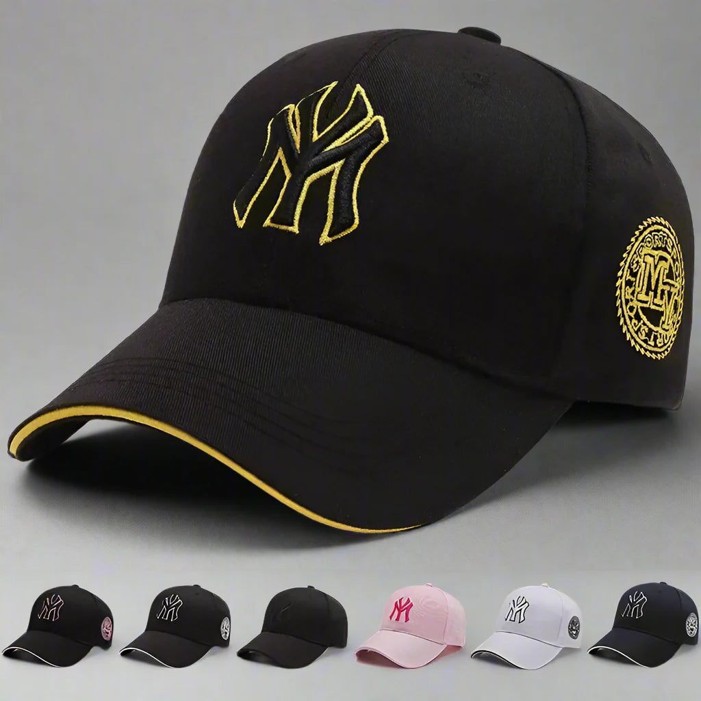 Unisex baseball cap with embroidered design, snapback closure, and sun protection from FitiqueFit, stylish casual hat for everyday wear.