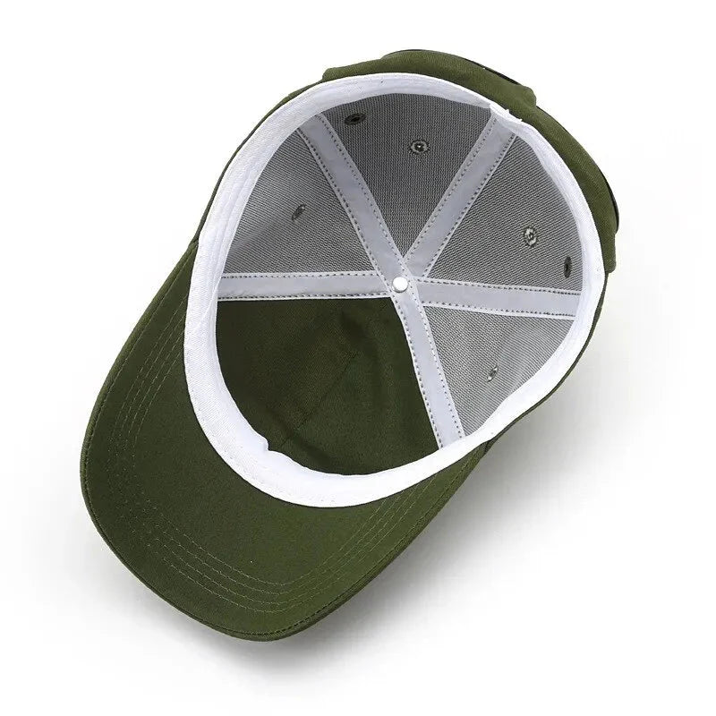 Unisex aviator baseball cap with built-in sunglasses, lightweight summer hat by FitiqueFit, featuring a stylish design and sun protection.