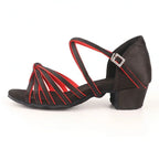 Children's ballroom and Latin dance shoes for girls by Plush Fashion Hub, featuring stylish modern tango and salsa sandal design.