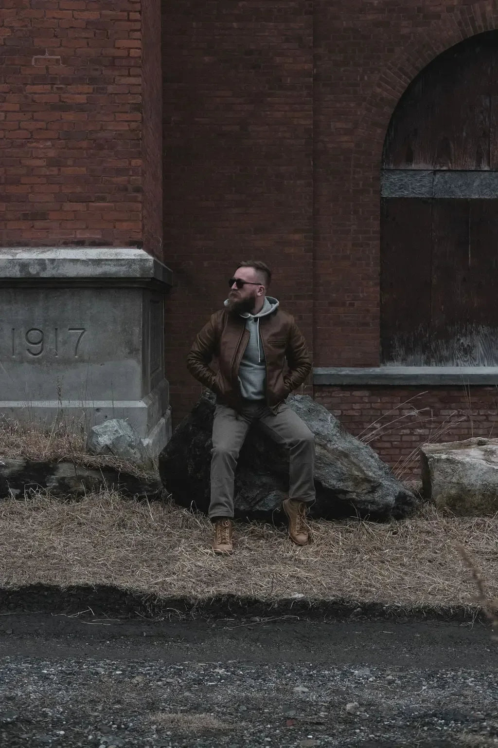 Schott x Ball and Buck Perfecto Leather Jacket - Plush Fashion Hub