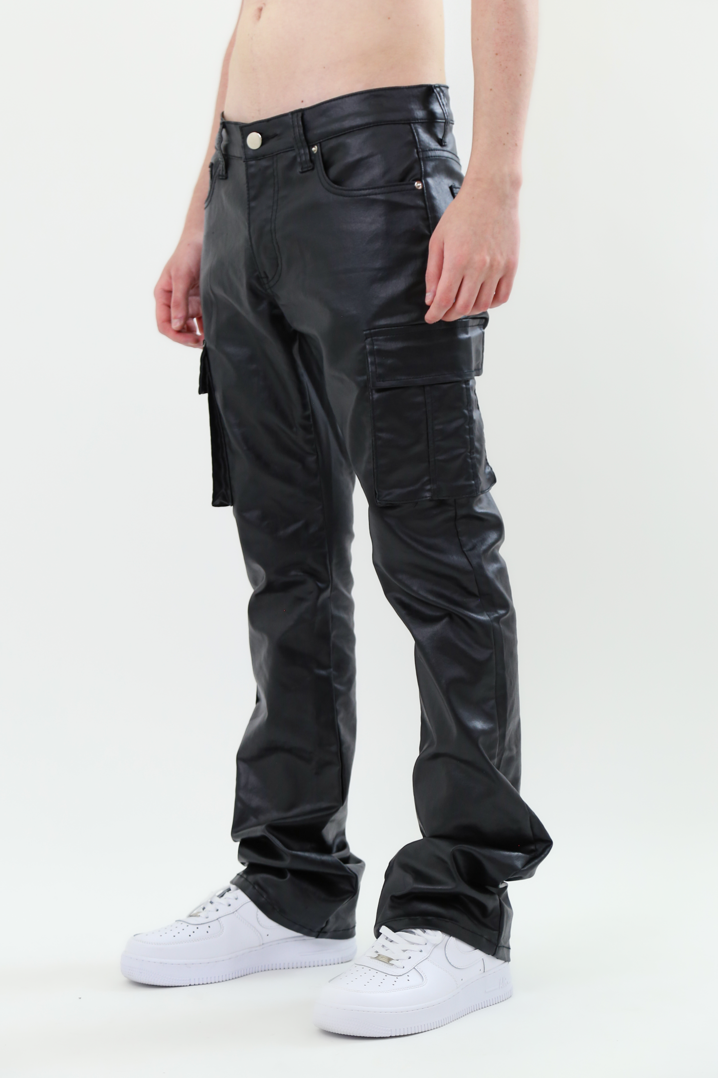 ARMOR JEANS ASJ8069 Metallica dip stacked jeans showing the stylish denim pants with a unique layered design and metallica-inspired details.