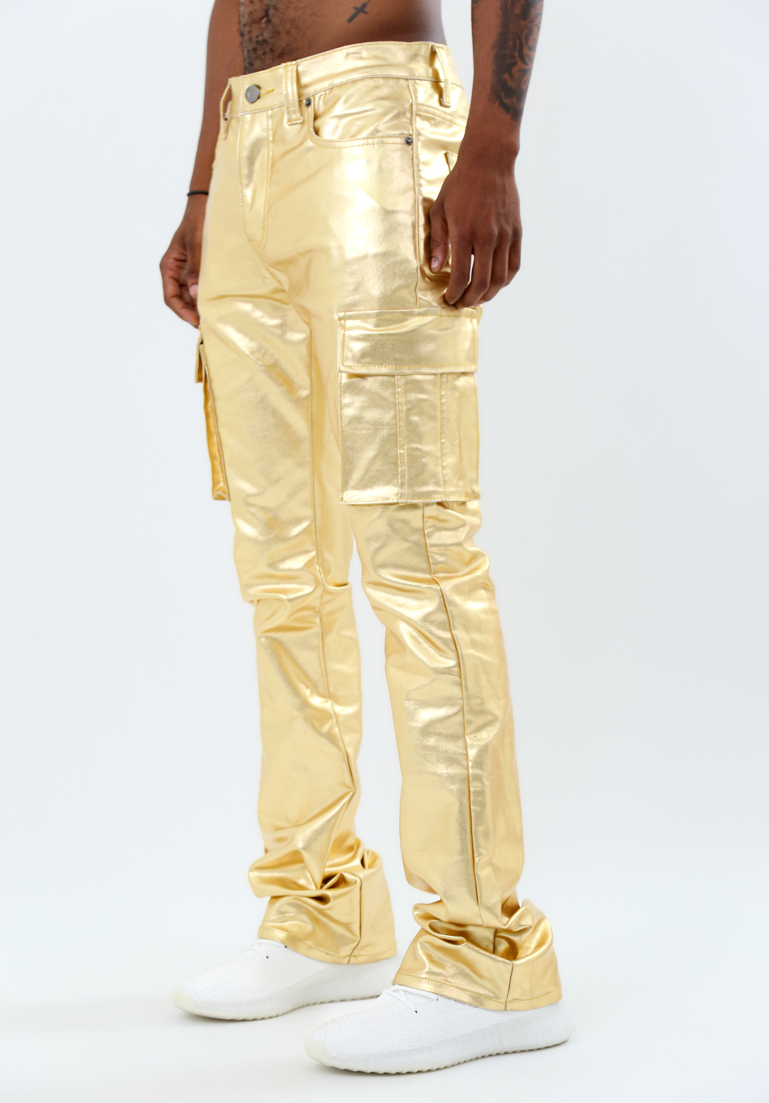 ARMOR JEANS ASJ8069 Metallica Dip Stacked Jeans, men's pants with a stylish, layered denim design and modern fit.