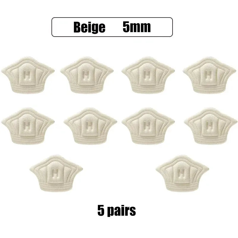 LadyShow.Store summer women's heel patch insole with adjustable heel pad to prevent heel slip in high heels, half size fit