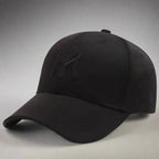 Unisex embroidered snapback baseball cap by FitiqueFit, showing a stylish sun hat with adjustable snap closure and embroidered design.