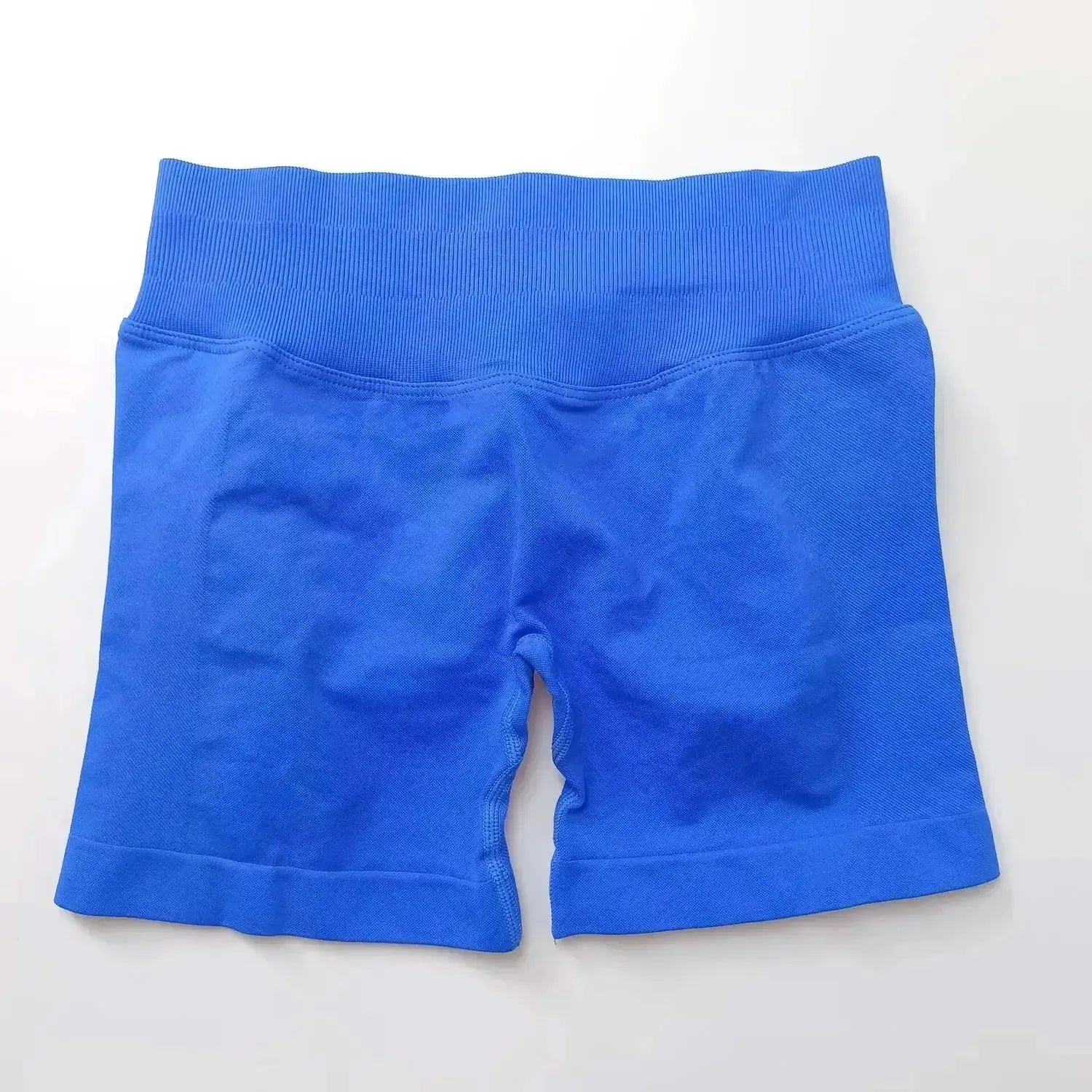 Women's seamless scrunch butt gym shorts by NCLAGEN Gym Wear, designed for high-performance fitness and yoga workouts.