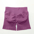 Seamless 4.5" Gym Shorts Woman Scrunch Butt Fitness - Plush Fashion Hub