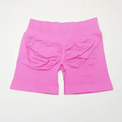 Seamless 4.5" Gym Shorts Woman Scrunch Butt Fitness - Plush Fashion Hub
