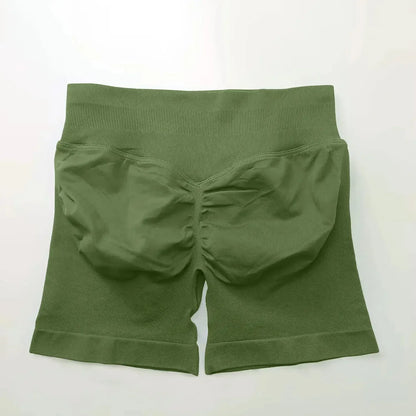 Seamless 4.5" Gym Shorts Woman Scrunch Butt Fitness - Plush Fashion Hub