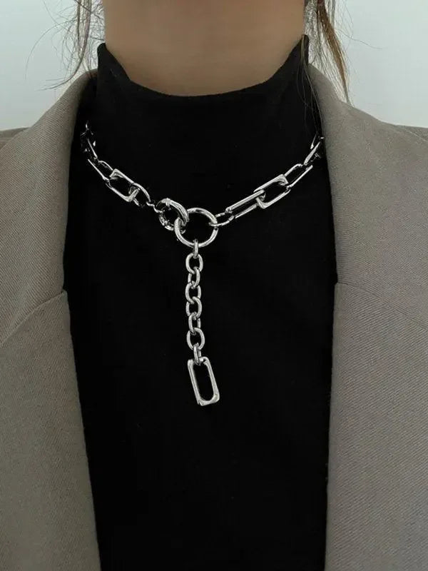 Simple Normcore Chain Necklace - Plush Fashion Hub