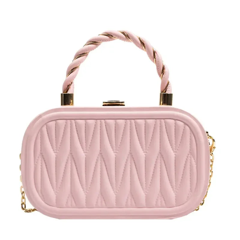 Small Square Chain Shoulder Bag For Women - Plush Fashion Hub